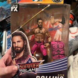 WWE Elite Collection Seth Rollins SummerSlam Action Figure